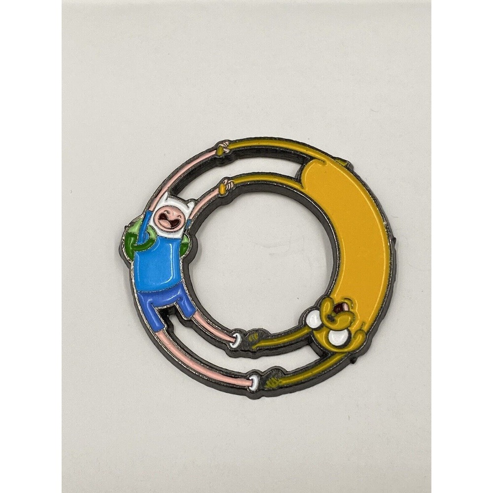 Adventure Time Finn And Jake Circular 2018 Lapel Pin